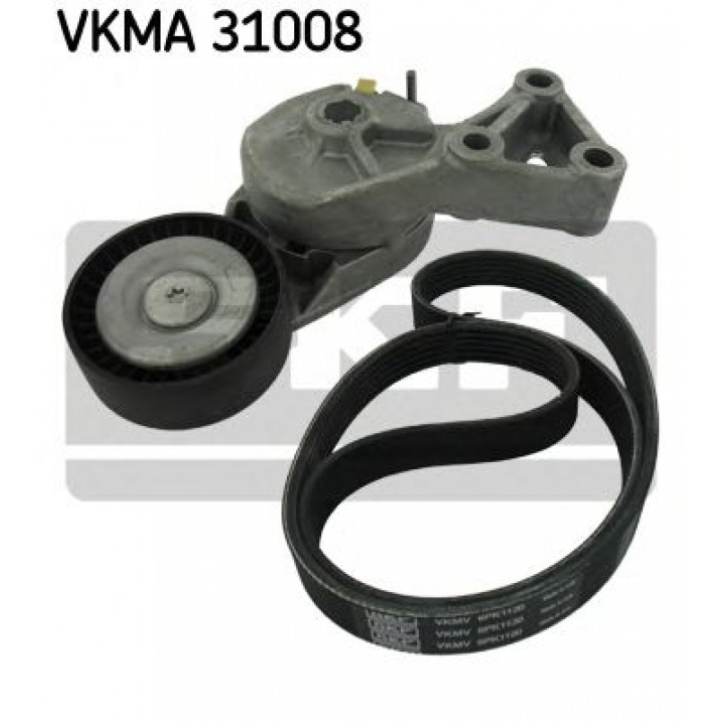 VKMA 31008 SKF Комплект доріжкового ремня